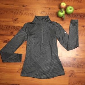 Long sleeve Nike Pro 3/4 Zip Dri-fit Pullover
